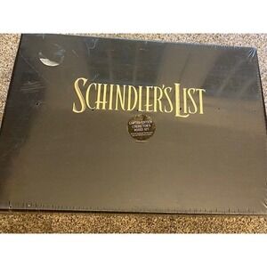 Schindlers List Limited Edition VINTAGE Collectors Boxed‎ Set VHS CD & Book NIB